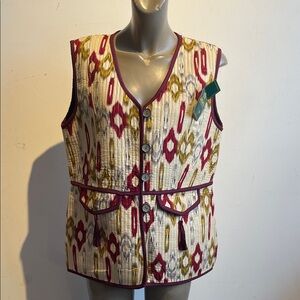Vintage quilted vest